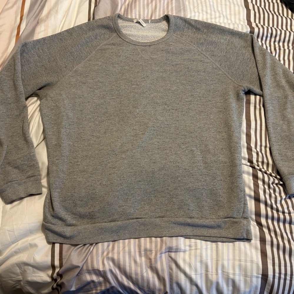 Marine Layer Heather Gray Crewneck Sweatshirt